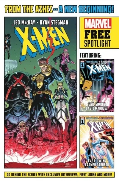 X-Men: From the Ashes Sampler (2024) - Series 