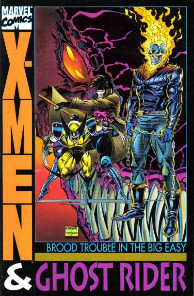 X-Men & Ghost Rider: Brood Trouble In The Big Easy (1993) - Series 
