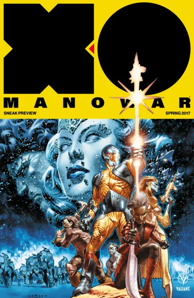 X-O Manowar (2017) Spring Preview - Series 