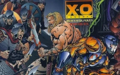 X-O Manowar: Birthquake Prequel (1995) - Series 