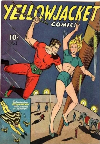 Yellowjacket Comics (1944) - Series 