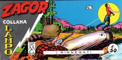 Zagor Collana Lampo II Serie (1962) - Series 