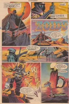 Zoids Free Comic