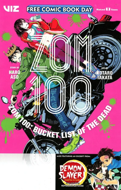 Zom 100: Bucket List of the Dead/Demon Slayer: Kimetsu no Yaiba (FCBD) (2021) - Series 