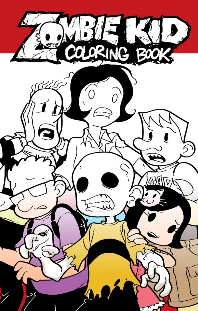 Zombie Kid Coloring Book (2017) - Series 