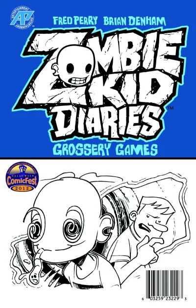 Zombie Kid Diaries Mini Comic (2012) - Series 
