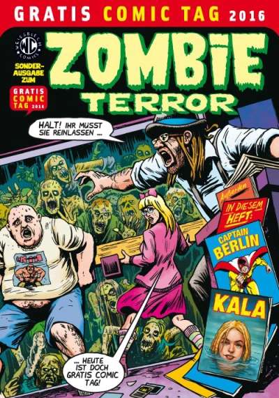 Zombie Terror Gratis Comic Tag (2016) - Series 