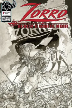 Zorro Black & White Noir