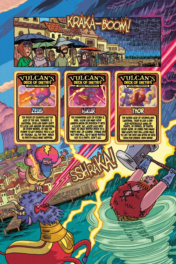 Writing and Art: Mike Cavallaro, Color assist:  Gabrielle Gomez