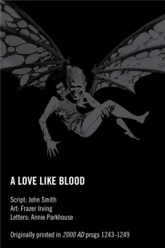 "2000 AD" A Love Like Blood