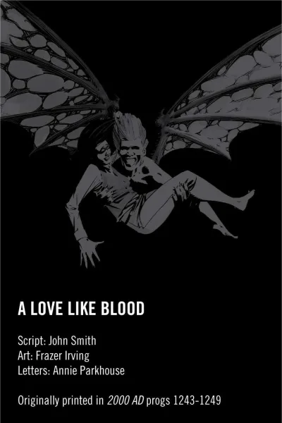 Background for "2000 AD" A Love Like Blood