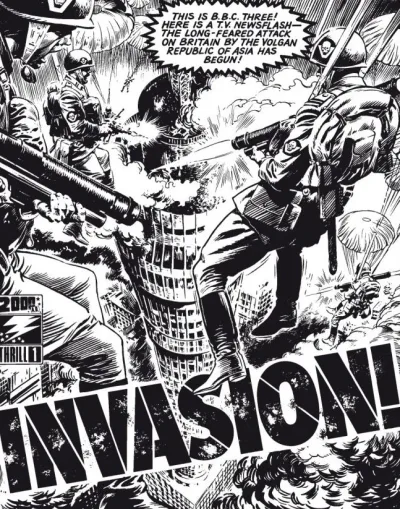 Background for "2000 AD" Invasion!