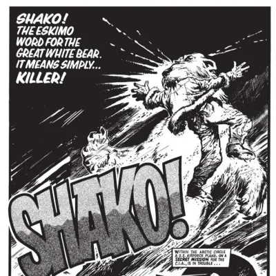 Cover art for "2000 AD" Shako