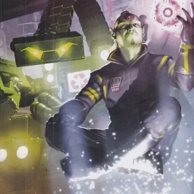 Cover art for "2000 AD" Tharg's 3rillers