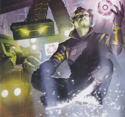 Background for "2000 AD" Tharg's 3rillers