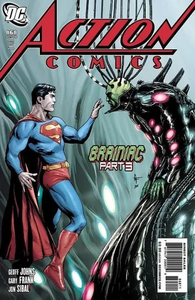 Background for "Action Comics" Brainiac