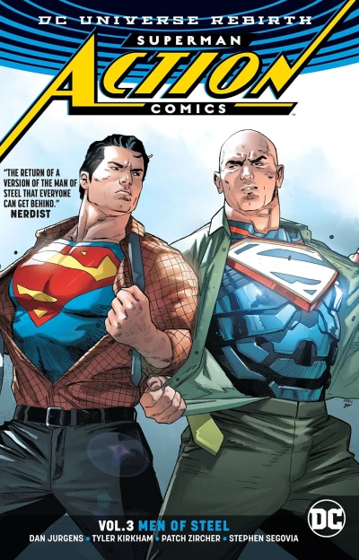 Background for "Action Comics" Men of Steel