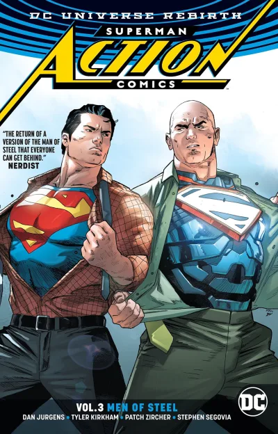 Background for "Action Comics" Men of Steel