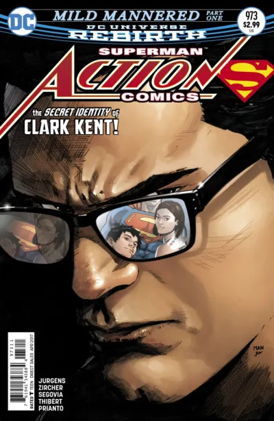 Background for "Action Comics" Mild Mannered