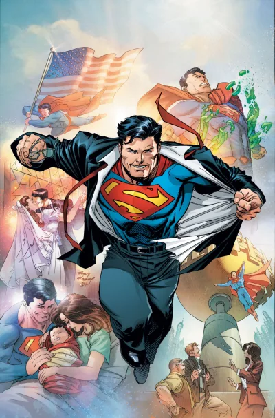 Background for "Action Comics" The New World