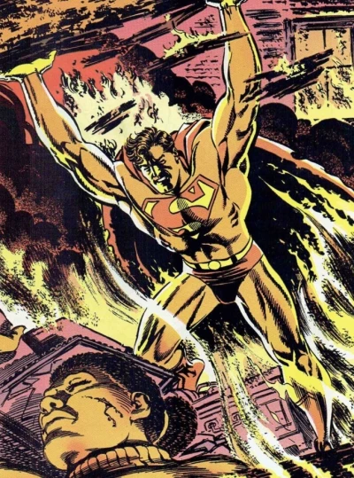 Background for "Adventures of Superman" Gangwar