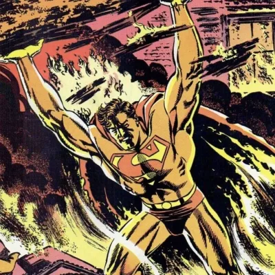 Cover art for "Adventures of Superman" Gangwar