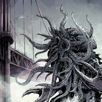 Cover art for "Agents of Atlas" Godmarked