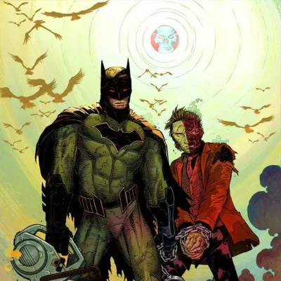 Cover art for "All-Star Batman" My Own Worst Enemy