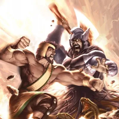 Cover art for Assault on New Olympus