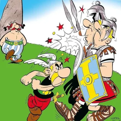 Cover art for "Astérix" Astérix le Gaulois