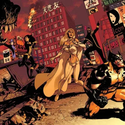 Cover art for "Astonishing X-Men" Monstrous