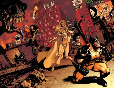 Background for "Astonishing X-Men" Monstrous