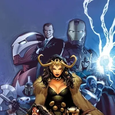 Cover art for "Avengers" Siege