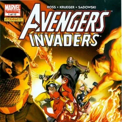 Cover art for Avengers/Invaders
