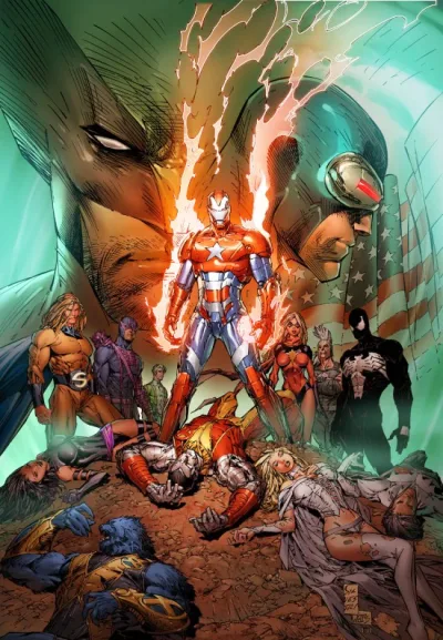 Background for "Avengers/X-Men" Utopia