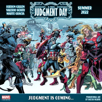 Background for "Avengers/X-Men/Eternals" A.X.E.: Judgment Day