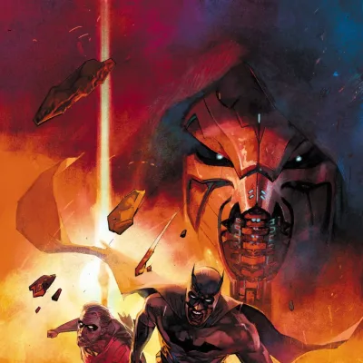Cover art for "Batman" Event Leviathan