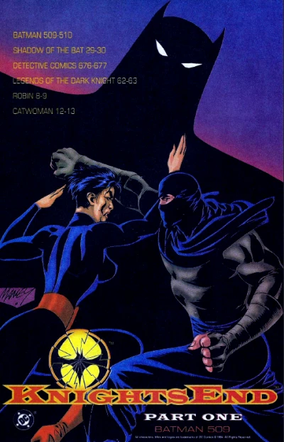 Background for "Batman" KnightsEnd