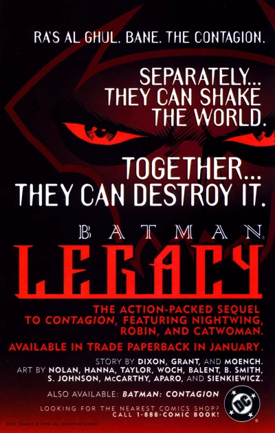 Background for "Batman" Legacy