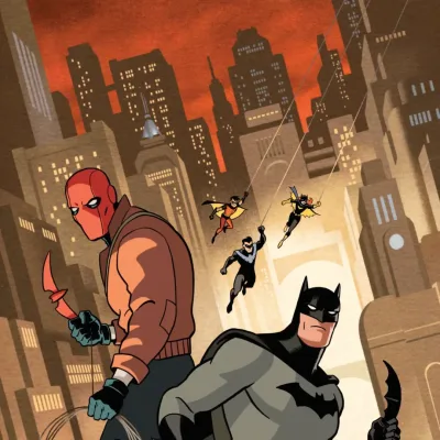 Cover art for "Batman: The Adventures Continue" Red Son Rising