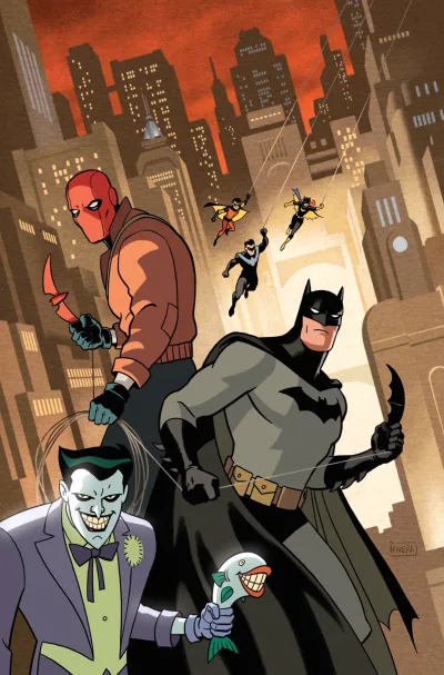 Background for "Batman: The Adventures Continue" Red Son Rising