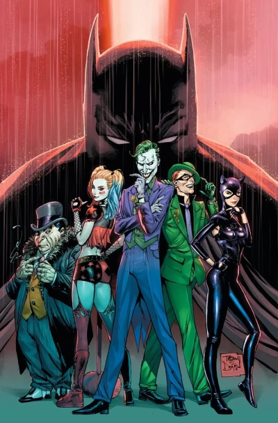 Background for "Batman" Their Dark Designs