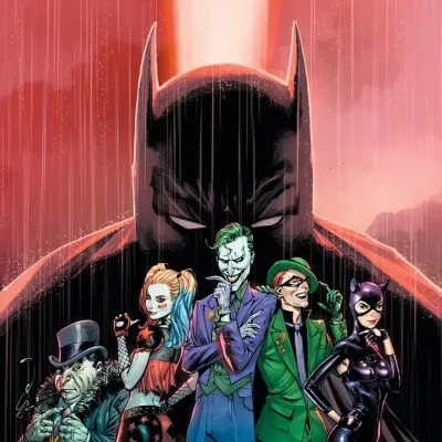 Cover art for "Batman" Their Dark Designs