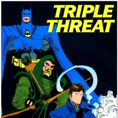 Cover art for "Batman/Green Arrow/Question" Fables