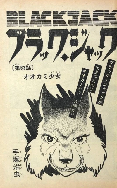 Background for "Black Jack" Ōkami Shōjo