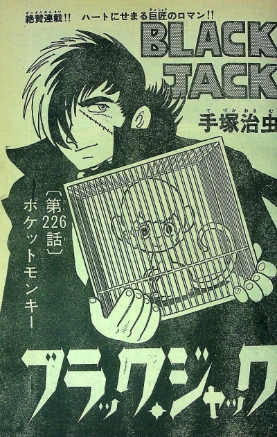 Background for "Black Jack" Pocket Monkey