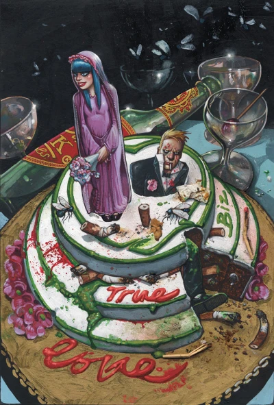 Background for Bloody Carnations