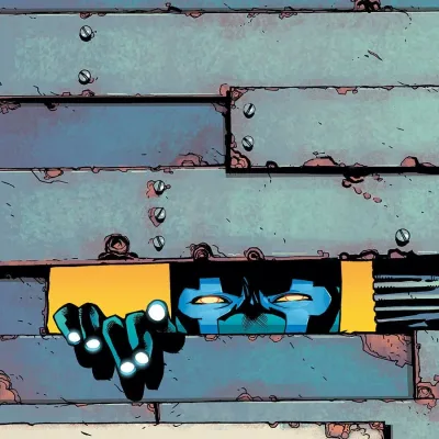 Cover art for "Blue Beetle" Boundaries