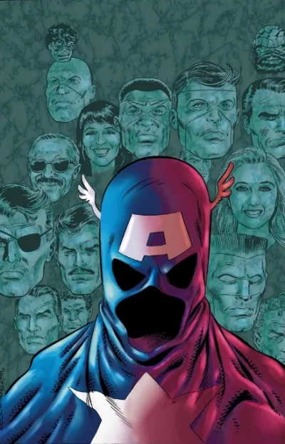 Background for Captain America No More