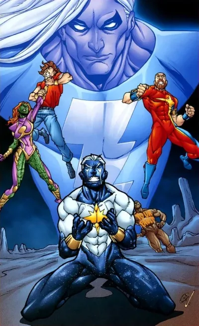 Background for "Captain Marvel" Odyssey